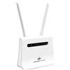 Diprogress Router 4G LTE Wi-Fi N300 1-LAN batteria 300Mbps 2x5DBi batteria tampone 12H - DPWR4G01