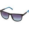 Timberland TBA9269 Occhiali da Sole Uomo, Occhiali da Sole Casual in Metallo Leggero, Forma Lente Quadrata, Lenti Polarizzate Fumo, Nero Matte