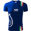 Zena Padel T-Shirt Padel | Maglia Padel Tecnica | Tessuto Elasticizzato Traspirante Dry Fit | Padel Uomo e Donna | Europei | Rainbow 01 ITA (IT, Testo, M, Regular, Regular, Royal)