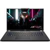 GIGABYTE AORUS 17H BXF-74ES554SH laptop Intel® Core™ i7 i7-13700H Computer portatile 43,9 cm (17.3") Full HD 16 GB DDR5-SDRAM 1 TB SSD NVIDIA GeForce RTX 4080 Wi-Fi 6E (802.11ax) Windows 11 Home Nero