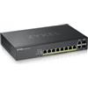 Zyxel GS2220-10HP-EU0101F switch di rete Gestito L2 Gigabit Ethernet (10/100/1000) Supporto Power over Ethernet (PoE) Nero