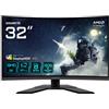 GIGABYTE G32QC A Monitor PC 80 cm (31.5") 2560 x 1440 Pixel 2K Ultra HD LED Nero