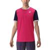 Yonex 10499 Ex Short Sleeve Polo Rosa M Uomo