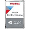 Toshiba X300 disco rigido interno 8 TB 7200 Giri/min 256 MB 3.5" Serial ATA III