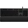 Logitech G G513 CARBON LIGHTSYNC RGB Mechanical Gaming Keyboard, GX Brown tastiera Giocare USB AZERTY Francese Carbonio