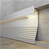 M LEDME Profilo Led battiscopa Swinsuit per strisce Led 12-24V da incasso 2 metri in alluminio M LEDME