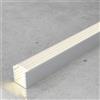 M LEDME Profilo Led piatto U Jesf per strisce Led 12-24V a superfice 2 metri in alluminio M LEDME