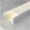 M LEDME Profilo Led piatto U Sino per strisce Led 12-24V a superfice 2 metri in alluminio M LEDME