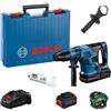 Bosch Martello Perforatore a Batteria SDS con 1 Batterie 8Ah Bosch Professional GBH 18V-36 C - 0611915002