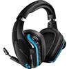 Logitech G Logitech G935 Cuffie Gaming RGB Wireless, Audio Surround 7.1, Cuffie DTS: X 2.0, Driver Pro-G 50 ‎mm, 2.4 GHz Wireless, Microfono Flip-to-Mute, Tasti G, PC/Mac/Xbox One/PS4/Nintendo, Nero