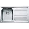Franke Logica Line LLX 611-L - Inox satinato dx