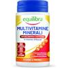 equilibra Integratori Alimentari, Multivitamine e Minerali, a base di 12 Vitamine e 6 Minerali con Luteina, Indicato per Diete Povere di Minerali e Vitamine o Aumentato Fabbisogno, 60 Compresse