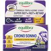 equilibra Integratori Alimentari, Crono Sonno, Integratore a Base di Melatonina ed Estratti Vegetali in Compresse con Tecnologia Innovativa Super Fast + Fast + Retard, 30 Compresse Triplo Strato