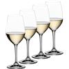 Nachtmann ViVino 103742 - Set di 4 bicchieri da vino in cristallo da 370 ml