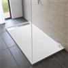 DEGHI Piatto doccia 70x150 cm bianco effetto pietra riducibile - Trey