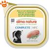 Almo Nature Dog HFC Complete Pollo con Rosmarino - Vaschetta Da 150 Gr