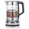 SEVERIN Bollitore e Tea Maker con funzione di sollevamento automatico, impostazione della temperatura e funzione di ebollizione rapida, capacità 1,7 litri di acqua o 1 litro di tè, WK 3422