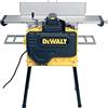 DEWALT 2100W Pialla a filo e spessore,DOTAZIONE: coltelli in HSS, battuta regolabile, chiavi a brugola, chiave di servizio, dispositivo di calibratura lama, bocchettone per aspirazione, spingipezzo, gambe di supporto.- D27300-QS