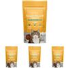 by Amazon - Snack per gatti, crocchette ripiene con pollo e formaggio, 70 g (Confezione da 4)