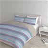 Italian Bed Linen FANTASY Parure Copripiumino realizzato in Italia, microfibra, Frequenze, Matrimoniale