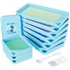 ARTDOT 10 Pezzi Impilabili e Interbloccabile Diamond painting Palle con Diamond Painting Accessori e Strumenti (Blu)