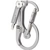 RovyVon U4 Pro - Portachiavi multiuso in titanio, con moschettone tascabile, con strumento pieghevole, cacciavite a doppia punta, scala da 2 cm, gadget portatile per uso quotidiano, viaggi, campeggio