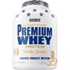 Weider Premium Whey Protein, Proteine in Polvere con Isolato di Siero di Latte per Massa Muscolare, Ricche di EAA, BCAA e L-Glutammina Libera, Ottima Solubilità, Vaniglia Caramel, 2.3 kg