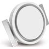 ERGOVENT RONDO-100 - Aspiratore 100mm Tondo per Soffitto, Diffusore Verniciabile 4, Valvola a Disco con Magnete, Design poco Appariscente