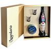 LEGENDARIO RUM ELIXIR 7 ANNI, 0,7 L, CONFEZIONE REGALO CON BICCHIERI LUXURY COLLECTION PLAYTIME