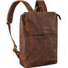 STILORD 'Sage' Zaino Donna e Uomo Pelle Borsa a Tracolla Pc 13,3 Pollici Cuoio Zaino Antifurto Multitasche Traspirante per Lavoro Scuola Università, Colore:zamora - marrone