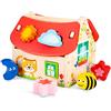 Woet® Set Gelato Giocattolo in Legno per Bambini - Gelateria di Imitazione - Con Coni, Palline e Accessori - Gioco di Ruolo per Cucina - A Partire da 3 Anni