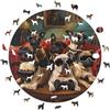 Iconic Puzzles - Cani Gamer, puzzle in legno 100% sostenibile, Regali per Bambini e Adulti, taglia S, 200 Pezzi