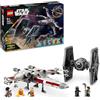LEGO Star Wars 75393 Mash-up TIE Fighter e X-Wing - Giocattolo da Costruire con 2 Astronavi Personalizzabili, 4 Minifigure e un Droide - Regalo Creativo per Bambini e Fan da 9 Anni in su