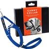Canny Collar - Collare a Cavezza Addestramento Cane | Collare Anti‑Tiro Gentile e Sicuro | Camminate Piacevoli Senza Stress - Blu, Taglia 4