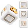 lerrbo Cube d'activités pour Les Tout-Petits 1-3|Giocattoli Montessori per Bambini di 1 Anno|Giocattolo da Viaggio per Bambini di 12-18 Mesi|Cubo di attività per l'apprendimento della motricità fine