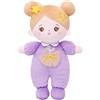 OUOZZZ Giochi Bambini 1-6 Anni - Bambola di Pezza Peluche Morbida e Sicura per Bambina, Gioco Bimbo 1 Anno, Regalo Perfetto 25cm Viola