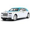 TGRCM-CZ Rolls-Royce - Modellino di auto in lega di zinco, in lega di zinco, modellino auto giocattolo pressofuso con suono e luce, per bambini, ragazzo e ragazza, regalo (blu)