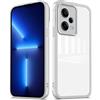 PanXCase Cover Trasparente per Xiaomi Redmi Note 12 Pro 5G - Custodia Clear con Lens Protector Ultra Sottile Morbida Antiurto con Protezione Fotocamera (Bianco)