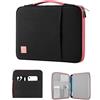 Dadanism 9-11 Borsa da Trasporto per Tablet con Maniglia per iPad (A16) 11, iPad Air M4 M3/Pro M5 M4 11, iPad 10a Gen/Air 5 10,9, iPad 9/8/7a Gen 10,2, Galaxy Tab A11+ 11, Tab M11 11, Nero