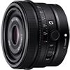 Sony SEL-40F25G - Obiettivo Full-Frame focale fissa 40mm F2.5, Premium Serie G, Mirrorless Attacco E, Nero