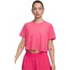 Nike Maglietta Donna Nike One Classic Dri-Fit Breath T-Shirt - Rosa