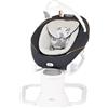GRACO All Ways Soother Sdraietta e dondolo 2 in 1, dalla nascita a circa 6 mesi (9 kg), colore grigio e fantasia Into the wild