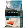 Bravery Adult Salmon Medium Large 4kg crocchette cane grain free