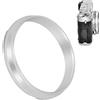 ciciglow Anello Adattatore Filtro Obiettivo in Lega di Alluminio, Compatibile con X100V X100VI X100F X100 X100T X100S X70, per Filtri da 49 Mm (SILVER)