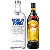 KahluaKahlua Liquore al Caffè - 700 ml & Absolut Vodka, Vodka svedese, Grano e acqua di Ahus, Senza zuccheri aggiunti, 40% Vol., 1 LABSOLUT