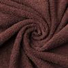 Todocama Set di 2 asciugamani, 100% cotone da 550 g/m², extra morbido, 5502, altamente assorbente e ad asciugatura rapida. (Cioccolato, 70 x 140 cm)