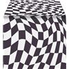 Talking Tables Tovaglia di Carta Alice in Wonderland Bianco e Nero | Monouso Riciclabile, Forniture per Mad Hatter Tea Party, Compleanno, Festa della Mamma 120x180