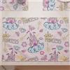 PETTI Artigiani Italiani - Tovagliette Americane con Stampa Digitale, Tovagliette Americane in Tessuto e Lavabili (Set da 6-30x45 cm) Princess, 100% Made in Italy