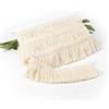 VU100-6 Yards Cotone Vintage Crochet Lace Bordo Nozze Pizzo Nappa Nastro Cucito Fai da Te Decorazioni Per Matrimoni(Beige)