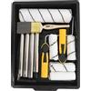Coral Easy Coater 10505 - Set di 10 pennelli a rullo con asta di prolunga, confezione da 10 pezzi